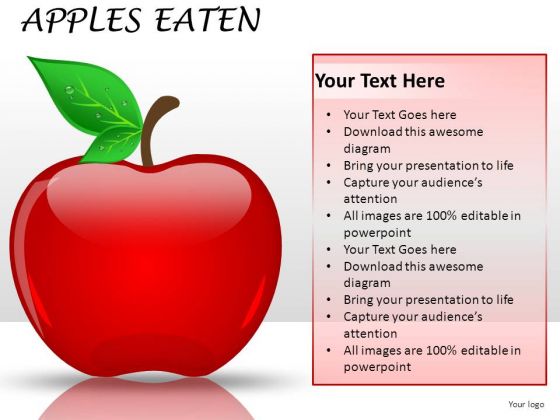 Business Apples Eaten PowerPoint Slides And Ppt Diagrams Templates Business Apples Eaten PowerPoint Slides And Ppt Diagrams Templates