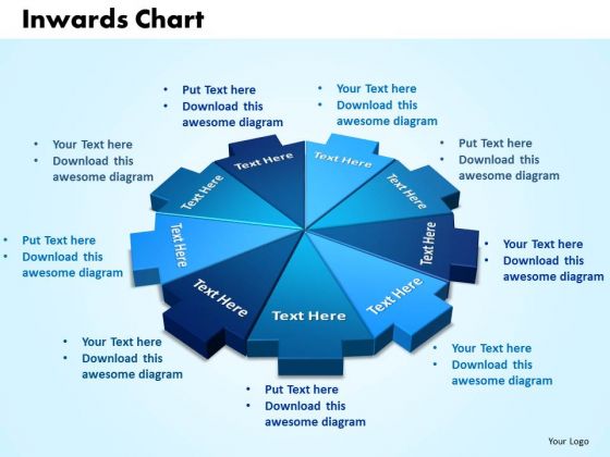 Business Chart PowerPoint Templates Business Arrows Pointing Inwards Chart Ppt Slides