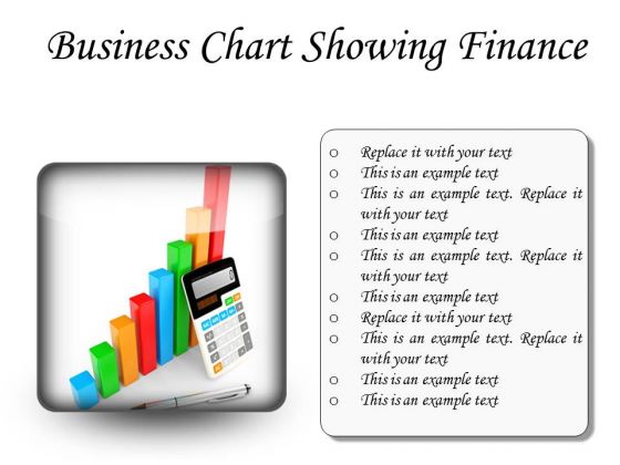Business Chart Showing Finance PowerPoint Presentation Slides S