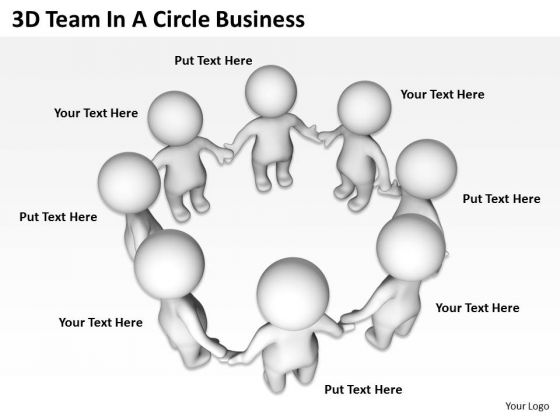 Business Charts 3d Team Circle PowerPoint Presentation Slides Business Charts 3d Team Circle PowerPoint Presentation Slides