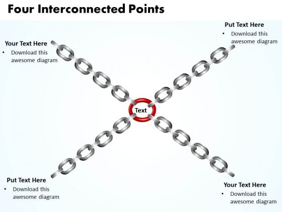 Business Charts PowerPoint Templates Four Interconnected Points Editable Sales Business Charts PowerPoint Templates Four Interconnected Points Editable Sales