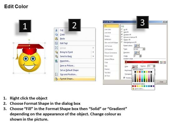 business_charts_powerpoint_templates_graduation_celebration_smiley_emoticon_3