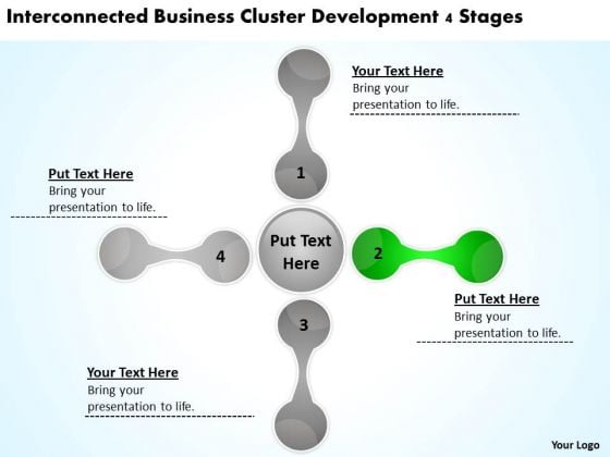 Business Cluster Development 4 Stages Developing Plan Template PowerPoint Slides Business Cluster Development 4 Stages Developing Plan Template PowerPoint Slides