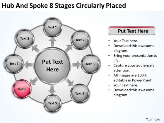 Business Concepts Hub And Spoke 8 Stages Circularly Placed Strategy Planning Business Concepts Hub And Spoke 8 Stages Circularly Placed Strategy Planning