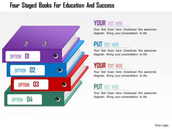 Business Daigram Four Staged Books For Education And Success Presentation Templets Business Daigram Four Staged Books For Education And Success Presentation Templets