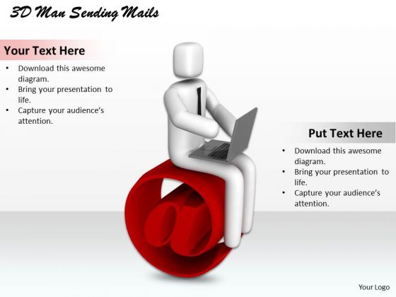 Business Development Strategy 3d Man Sending Mails Character Modeling Business Development Strategy 3d Man Sending Mails Character Modeling