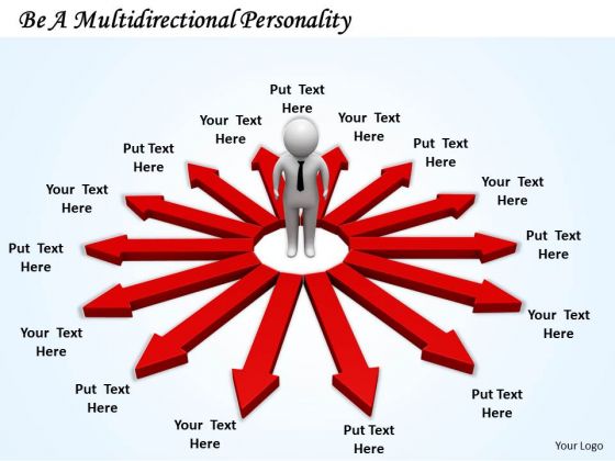 Business Development Strategy Be Multidirectional Personality 3d Characters Business Development Strategy Be Multidirectional Personality 3d Characters