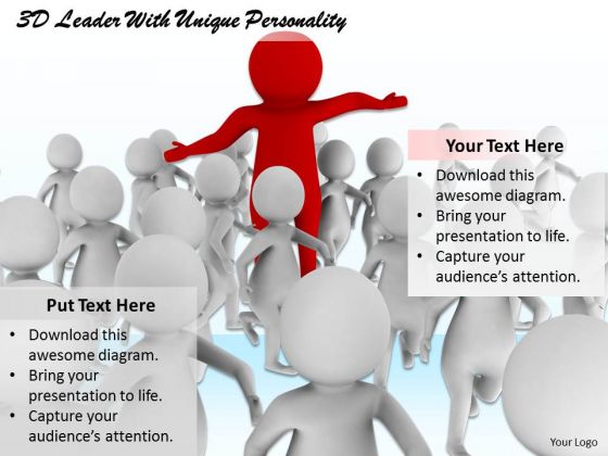 Business Development Strategy Template 3d Leader With Unique Personality Concepts Business Development Strategy Template 3d Leader With Unique Personality Concepts
