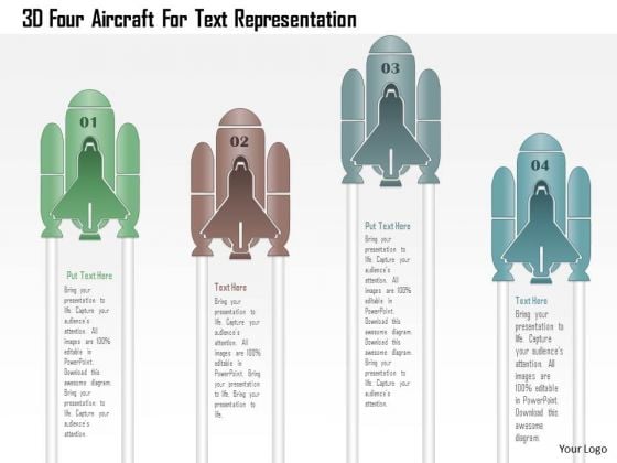 Business Diagram 3d Four Aircraft For Text Representation PowerPoint Template Business Diagram 3d Four Aircraft For Text Representation PowerPoint Template
