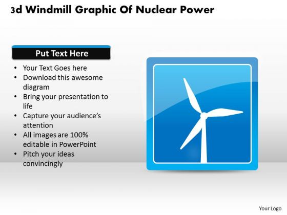 Business Diagram 3d Windmill Graphic Of Nuclear Power Presentation Template Business Diagram 3d Windmill Graphic Of Nuclear Power Presentation Template