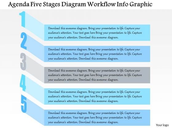 Business Diagram Agenda Five Stages Diagram Workflow Info Graphic Presentation Template Business Diagram Agenda Five Stages Diagram Workflow Info Graphic Presentation Template