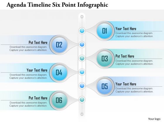 Business Diagram Agenda Timeline Six Point Infographict Presentation Template Business Diagram Agenda Timeline Six Point Infographict Presentation Template