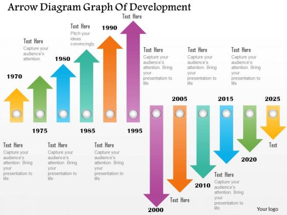Business Diagram Arrow Diagram Graph Of Development Presentation Template Business Diagram Arrow Diagram Graph Of Development Presentation Template