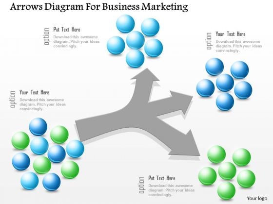 Business Diagram Arrows Diagram For Business Marketing Presentation Template Business Diagram Arrows Diagram For Business Marketing Presentation Template