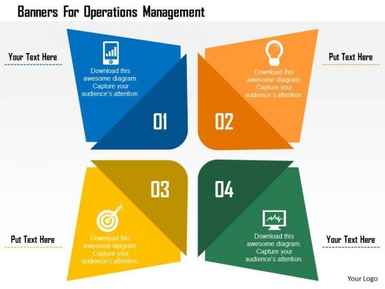 Business Diagram Banners For Operations Management Presentation Template Business Diagram Banners For Operations Management Presentation Template