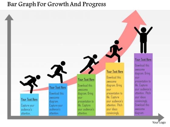 Business Diagram Bar Graph For Growth And Progress Presentation Template Business Diagram Bar Graph For Growth And Progress Presentation Template