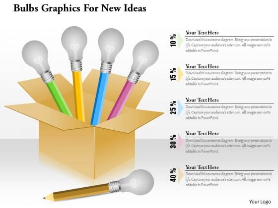 Business Diagram Bulbs Graphics For New Ideas Presentation Template Business Diagram Bulbs Graphics For New Ideas Presentation Template