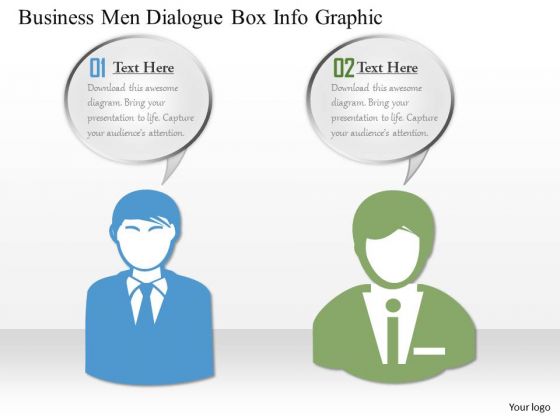 Business Diagram Business Men Dialogue Box Info Graphic Presentation Template Business Diagram Business Men Dialogue Box Info Graphic Presentation Template