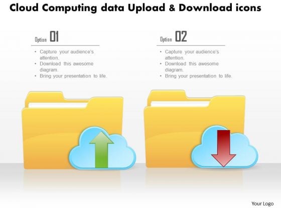 Business Diagram Cloud Computing Data Upload And Download Icons Ppt Slide Business Diagram Cloud Computing Data Upload And Download Icons Ppt Slide
