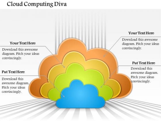 Business Diagram Cloud Computing Diva Presentation Template Business Diagram Cloud Computing Diva Presentation Template