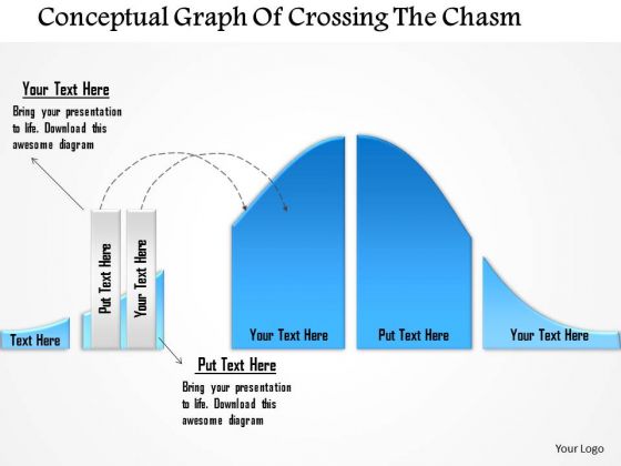 Business Diagram Conceptual Graph Of Crossing The Chasm Presentation Template Business Diagram Conceptual Graph Of Crossing The Chasm Presentation Template