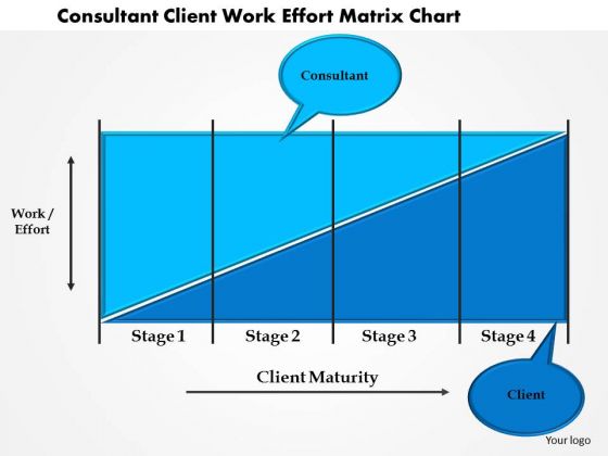 Business Diagram Consultant Client Work Effort Matrix Chart Presentation Template Business Diagram Consultant Client Work Effort Matrix Chart Presentation Template