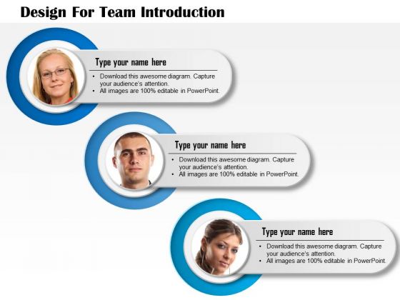 Business Diagram Design For Team Introduction Presentation Template Business Diagram Design For Team Introduction Presentation Template