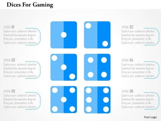 Business Diagram Dices For Gaming Presentation Template Business Diagram Dices For Gaming Presentation Template