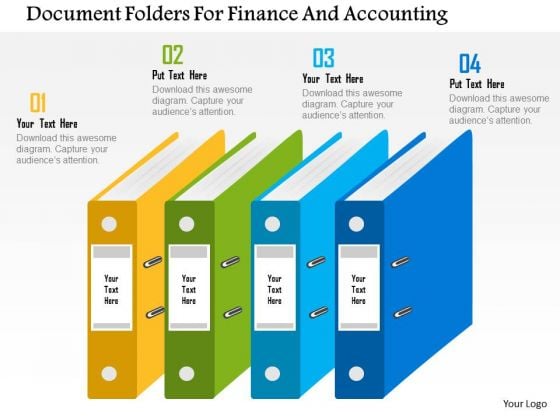 Business Diagram Document Folders For Finance And Accounting Presentation Template Business Diagram Document Folders For Finance And Accounting Presentation Template
