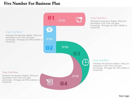 Business Diagram Five Number For Business Plan PowerPoint Templates Business Diagram Five Number For Business Plan PowerPoint Templates