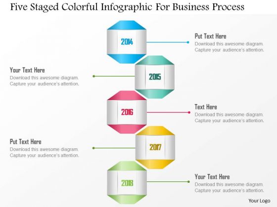 Business Diagram Five Staged Colorful Infographic For Business Process Presentation Template Business Diagram Five Staged Colorful Infographic For Business Process Presentation Template