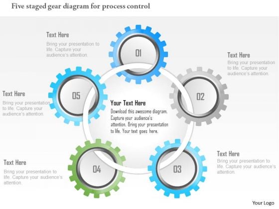Business Diagram Five Staged Gear Diagram For Process Control Presentation Template Business Diagram Five Staged Gear Diagram For Process Control Presentation Template