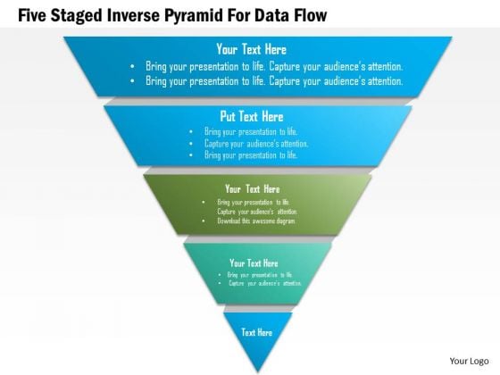 Business Diagram Five Staged Inverse Pyramid For Data Flow Presentation Template Business Diagram Five Staged Inverse Pyramid For Data Flow Presentation Template