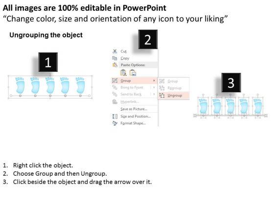 business_diagram_five_staged_progress_foot_print_diagram_powerpoint_template_2