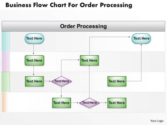 Business Diagram Flow Chart For Order Processing Presentation Template Business Diagram Flow Chart For Order Processing Presentation Template