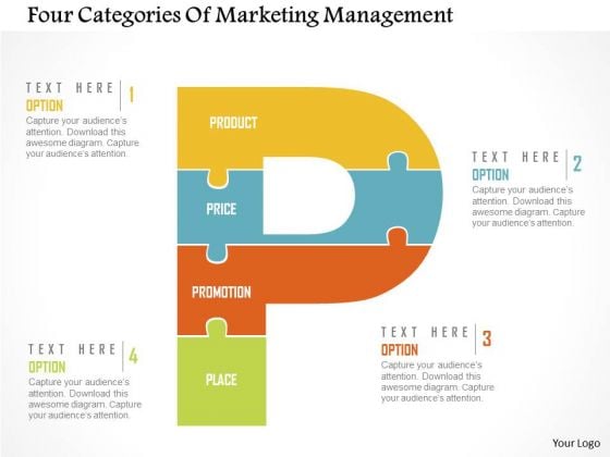Business Diagram Four Categories Of Marketing Management Presentation Template Business Diagram Four Categories Of Marketing Management Presentation Template