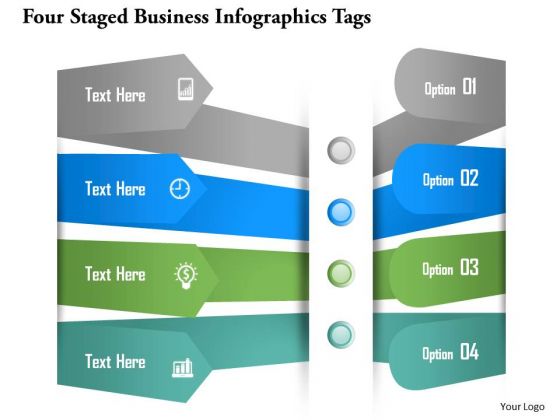 Business Diagram Four Staged Business Infographics Tags Presentation Template Business Diagram Four Staged Business Infographics Tags Presentation Template