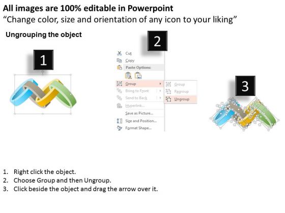 business_diagram_four_staged_process_flow_for_strategy_and_success_powerpoint_template_2