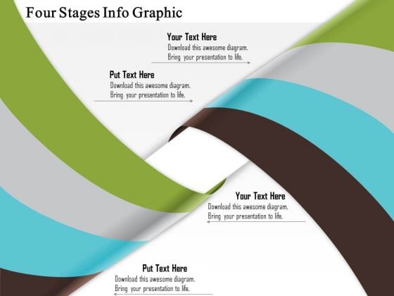 Business Diagram Four Stages Info Graphic Presentation Template Business Diagram Four Stages Info Graphic Presentation Template