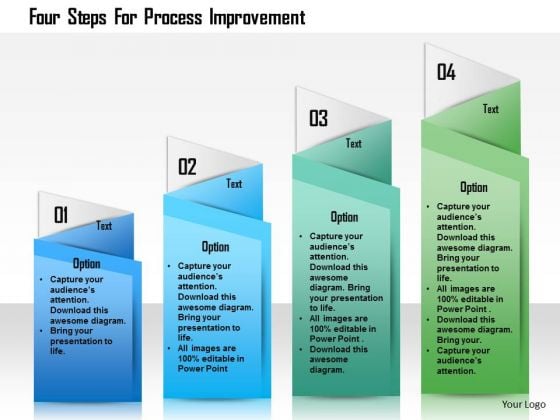 Business Diagram Four Steps For Process Improvement Presentation Template Business Diagram Four Steps For Process Improvement Presentation Template