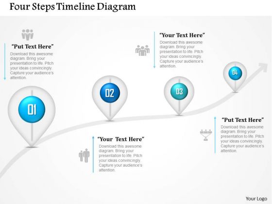 Business Diagram Four Steps Timeline Diagram Presentation Template Business Diagram Four Steps Timeline Diagram Presentation Template
