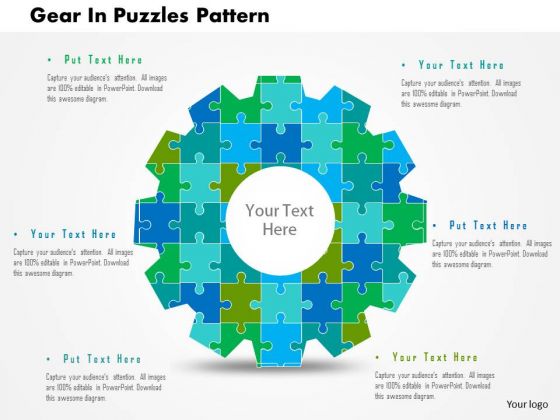 Business Diagram Gear In Puzzles Pattern Presentation Template Business Diagram Gear In Puzzles Pattern Presentation Template