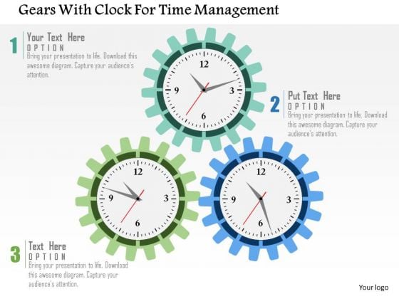 Business Diagram Gears With Clock For Time Management Presentation Template Business Diagram Gears With Clock For Time Management Presentation Template