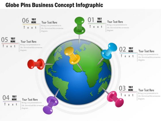 Business Diagram Globe Pins Business Concept Infographic Presentation Template Business Diagram Globe Pins Business Concept Infographic Presentation Template