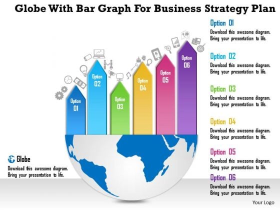 Business Diagram Globe With Bar Graph For Business Strategy Plan Presentation Template Business Diagram Globe With Bar Graph For Business Strategy Plan Presentation Template