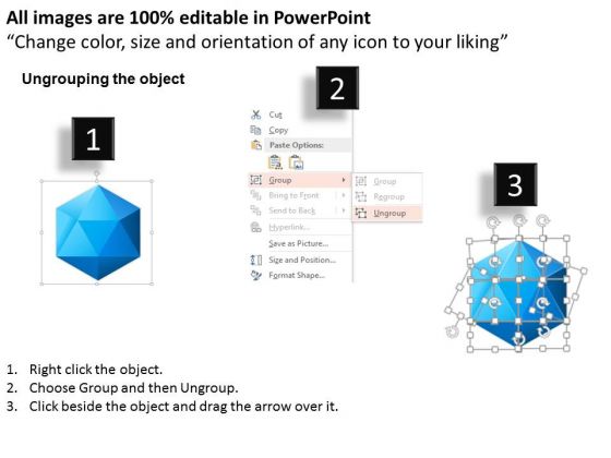 business_diagram_hexagonal_shape_for_text_representation_presentation_template_2