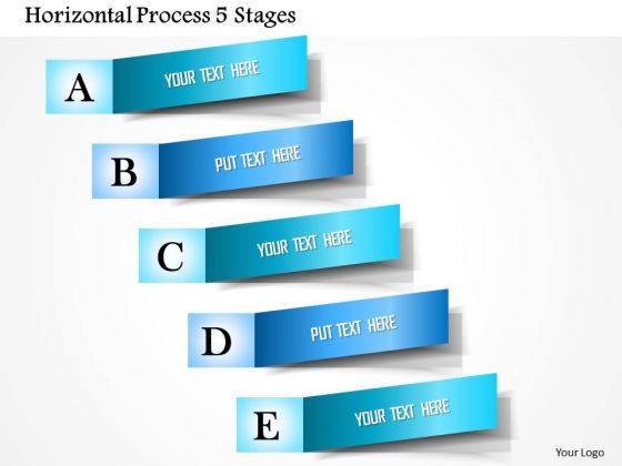 Business Diagram Horizontal Process 5 Stages Presentation Template Business Diagram Horizontal Process 5 Stages Presentation Template
