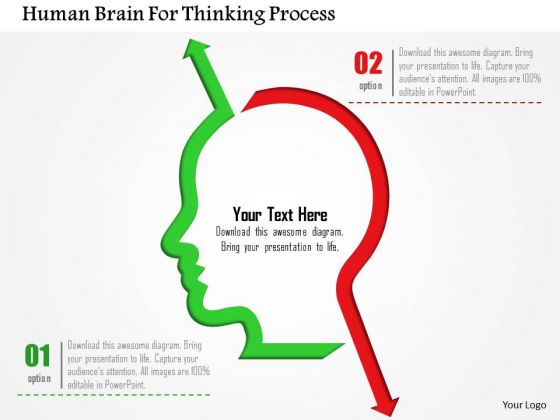 Business Diagram Human Brain For Thinking Process Presentation Template Business Diagram Human Brain For Thinking Process Presentation Template