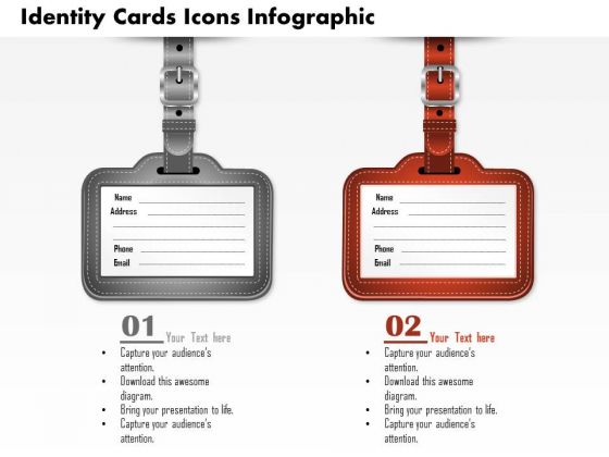 Business Diagram Identity Cards Icons Infographic Presentation Template Business Diagram Identity Cards Icons Infographic Presentation Template