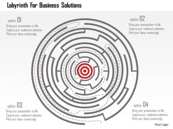Business Diagram Labyrinth For Business Solutions Presentation Template Business Diagram Labyrinth For Business Solutions Presentation Template